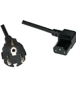 LogiLink Power кабел Schuko male to female C13 3m