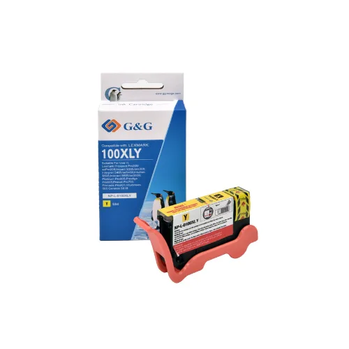 ГЛАВА ЗА LEXMARK S305/405/505/605/PRO 205/703/705/706/803/805/903/904/905 - HIGH CAPACITY - Yellow - 14N1071 - /100XL/ -