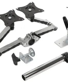 Maclean Handle desktop LCD monitors to the two MC-714 13-27 8kg aluminum