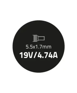 Qoltec Power адаптер for Acer 90W | 19V | 4.74A | 5.5 * 1.7
