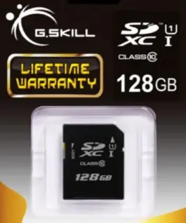 G.SKILL SDXC 128GB Class 10 UHS-I