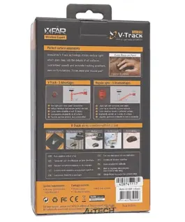 A4 Tech Mouse V-TRACK G9-500F-1 черен RF NANO
