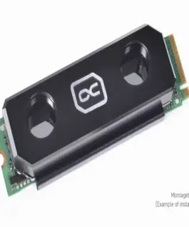 Alternative view of Охладител за SSD Alphacool HDX Apex Acetal M.2 2280 SSD Cooler