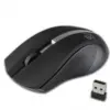 Rebeltec Wireless optical mouse GALAXY черен/silver rubber surface