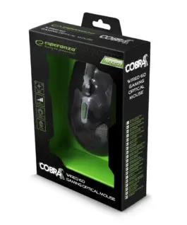Esperanza WIчервен FOR PLAYERS мишка 6D Optical USB MX207 COBRA