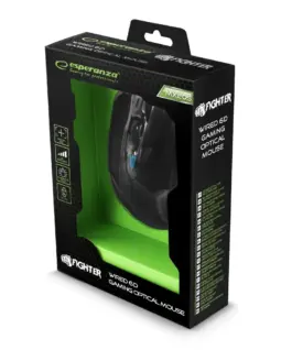 Esperanza WIчервен FOR PLAYERS мишка 6D Optical USB MX205 FIGHTER