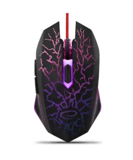 Esperanza WIчервен FOR PLAYERS мишка 6D Optical USB MX211 LIGHTNING