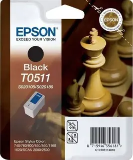 ГЛАВА ЗА EPSON STYLUS 740/760/800/850/860/1160/1520/SCAN 2000/2500 - S020108/S020189 - Black - OUTLET - PN