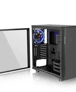 Alternative view of Thermaltake Suppressor F31 USB3.0 Tempeчервен Glass - черен