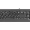Natec Keyboard BARRACUDA Slim черен USB