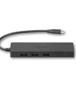 Alternative view of i-tec i-tec USB-C Slim 3-port HUB z адаптерem Gigabit