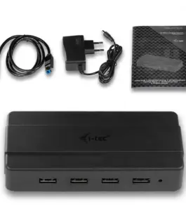 i-tec Charging USB 3.0 HUB 4 ports with захранващ блок