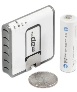 Alternative view of Безжичен Access Point MikroTik mAP Lite RBmAPL-2nD, 64MB RAM, 1xLAN 10/100, 802.3af/at