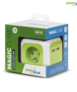 GreenBlue MagicCube quad current socket