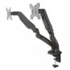 ART Desk handle on gas spring for 2 LEDs / LCDs 13-27 inches L-13GD