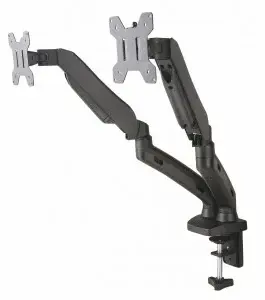 ART Desk handle on gas spring for 2 LEDs / LCDs 13-27 inches L-13GD