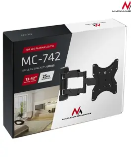 Maclean Handle for TV or монитор 13-55 inches MC-742 25kg черен
