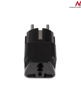 Alternative view of Maclean адаптер socket UK on EU plug universal Maclean MCE155 черен