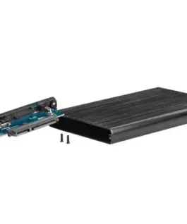 Natec External pocket SATA HDD RHINO 2.5 USB 2.0 Aluminum черен