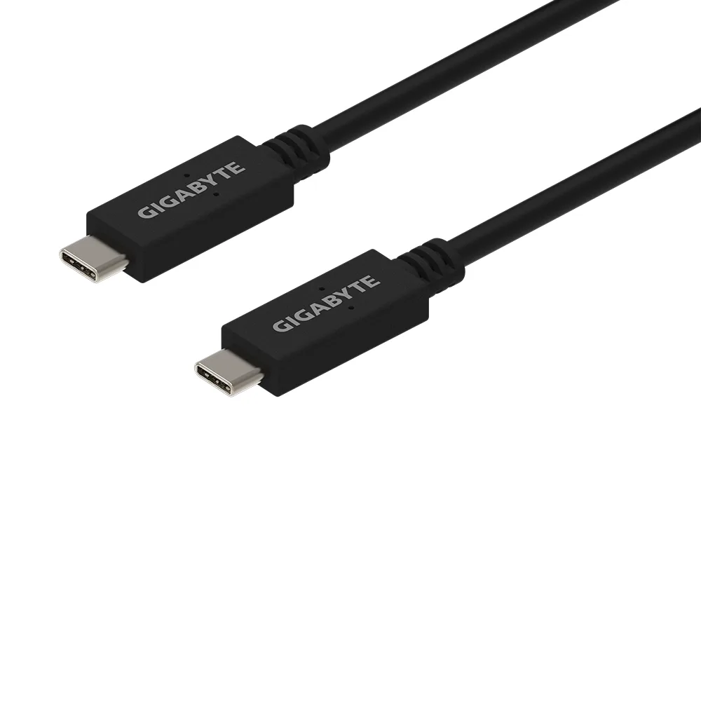Кабел GIGABYTE USB Type-C мъжко към USB Type-C мъжко 3.2Gen 1 м 10Gbp/s