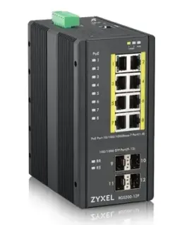 Zyxel Switch Managed PoE 12port RGS200-12P