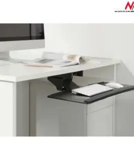 Alternative view of Maclean Keyboard Tray Under Desk MC-757 Maclean