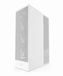 Alternative view of Кутия за компютър NZXT H7 Flow 2024 Edition White