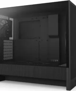 Кутия за компютър NZXT H5 Flow 2024 Black Mid-Tower
