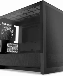 Кутия за компютър NZXT H3 Flow 2025 Micro-ATX Tower - Black