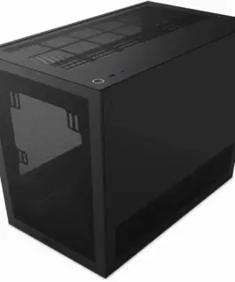 Кутия за компютър NZXT H3 Flow 2025 Micro-ATX Tower - Black