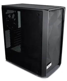 Fractal Design Meshify C черенout Tempeчервен Glass 2.5/3.5 drive capacity uATX/ATX/ITX