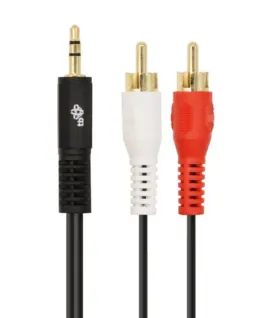 Alternative view of TB кабел 3,5mm MiniJack -2x RCA M/M 1,5m