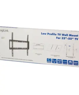Alternative view of LogiLink TV wall mount, fix, 32-55, max. 35kg