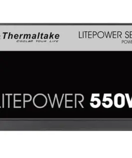 Alternative view of Thermaltake Litepower II черен 550W (Active PFC, 2xPEG, 120mm, Single Rail)
