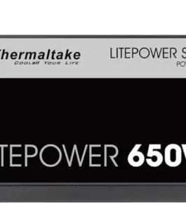 Alternative view of Thermaltake Litepower II черен 650W (Active PFC, 2xPEG, 120mm, Single Rail)