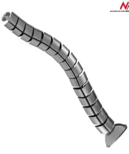 Maclean Organizer grille кабели to the desk MC-768 S silver