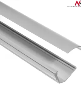 Alternative view of Maclean кабел shielding strip 1.5m 43 * 23 MM бял MTCV-575 with tape