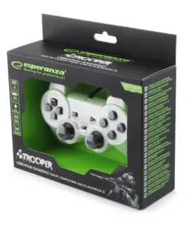 Esperanza GAMEPAD PS3/PC USB TROOPER бял/черен