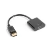 Lanberg адаптер Displayport (M) -> HDMI (F) 10cm