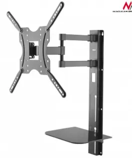 Maclean TV bracket 32 -55 with DVD tray 30kg VESA 400×400 MC-772