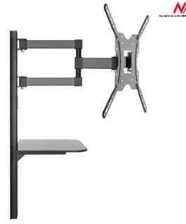 Maclean TV bracket 32 -55 with DVD tray 30kg VESA 400×400 MC-772