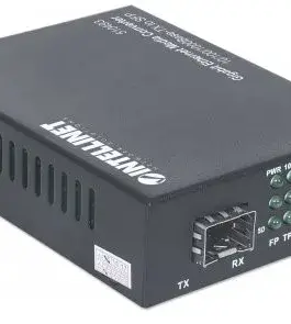 Intellinet Media конвертор 10/100/ 1000BASE-TX-SLOT SFP GB