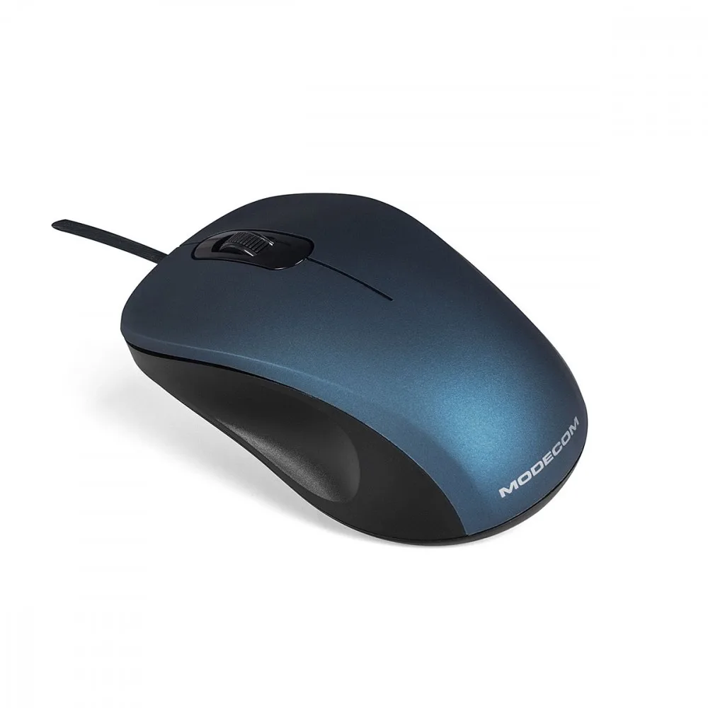 MODECOM M10S SILENT син WIDE OPTICAL MOUSE - Image 4