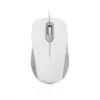 MODECOM M10S SILENT бял кабел OPTICAL MOUSE