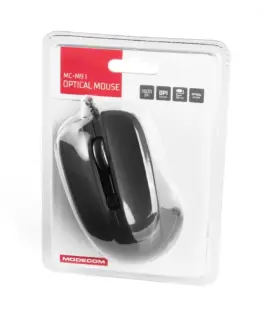MODECOM M9.1 черен LEATHER OPTICAL MOUSE