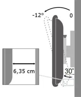 Techly Wall mount for TV LCD/LED/PDP 19-37inch 25kg черен