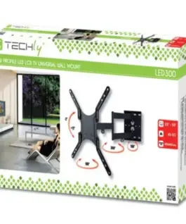 Techly Wall mount LCD/LED 23-55 double arm