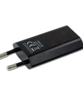 Techly Slim USB зарядно 230V – 5V/1A черен