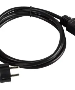 Lanberg кабел power CEE 7/7 – IEC 320 C19 16A VDE 1.8M черен