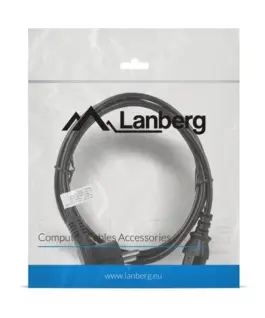 Alternative view of Lanberg Power кабел CEE 7/7 - IEC 320 C13 1.8M черен